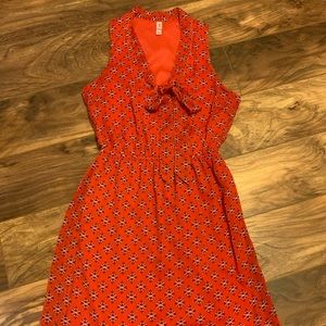 Medium Red Medallion Dress